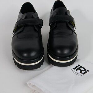 iRi - DAAN Black Leather Loafer - NWOT -  Size 44